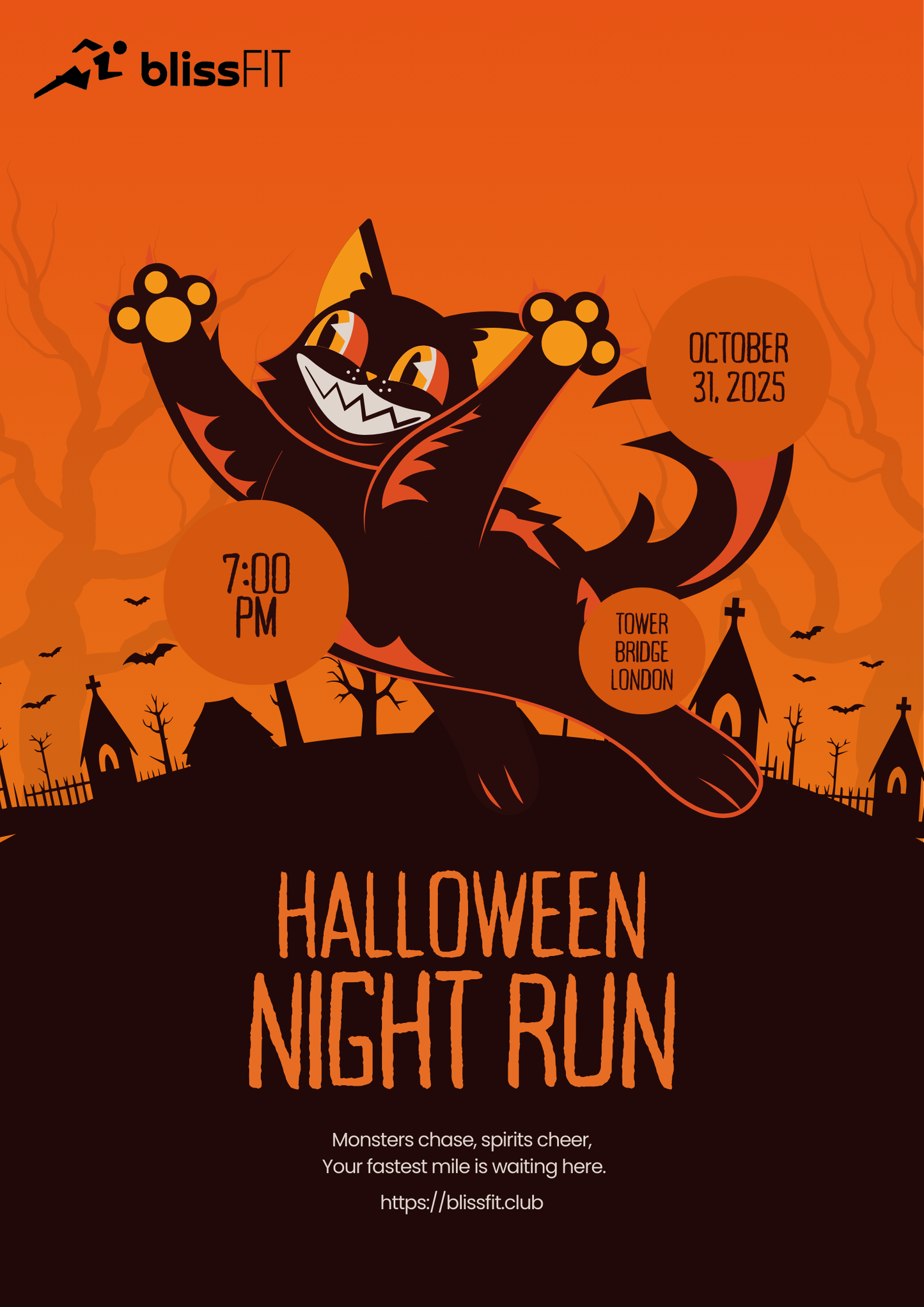 Blissfit Halloween Night Run