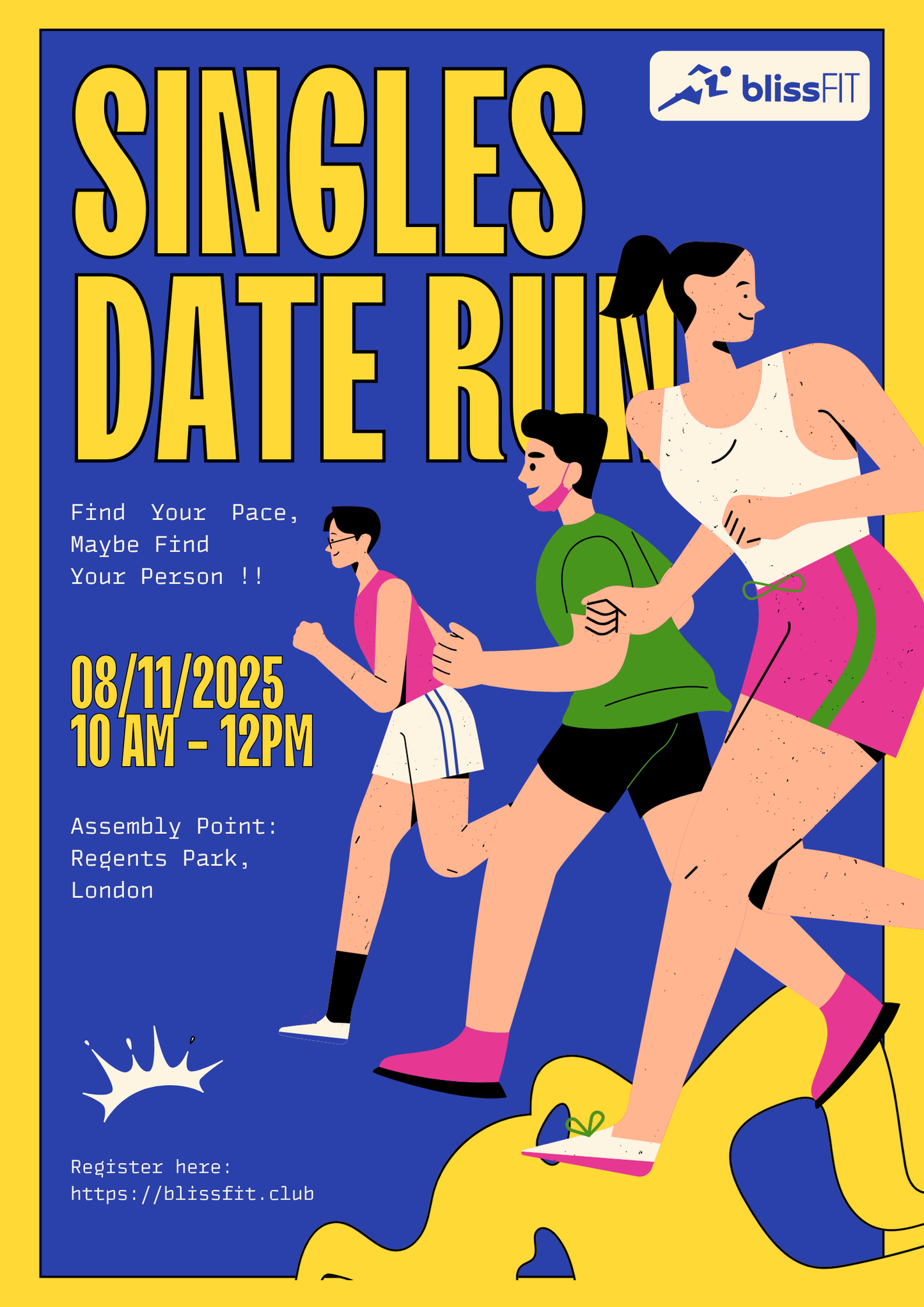 Blissfit Single's Date Run